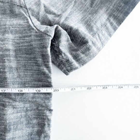 Volcom Mens Shirt Modern Fit Button Down Short Sleeve Black Medium - Picture 5 of 7